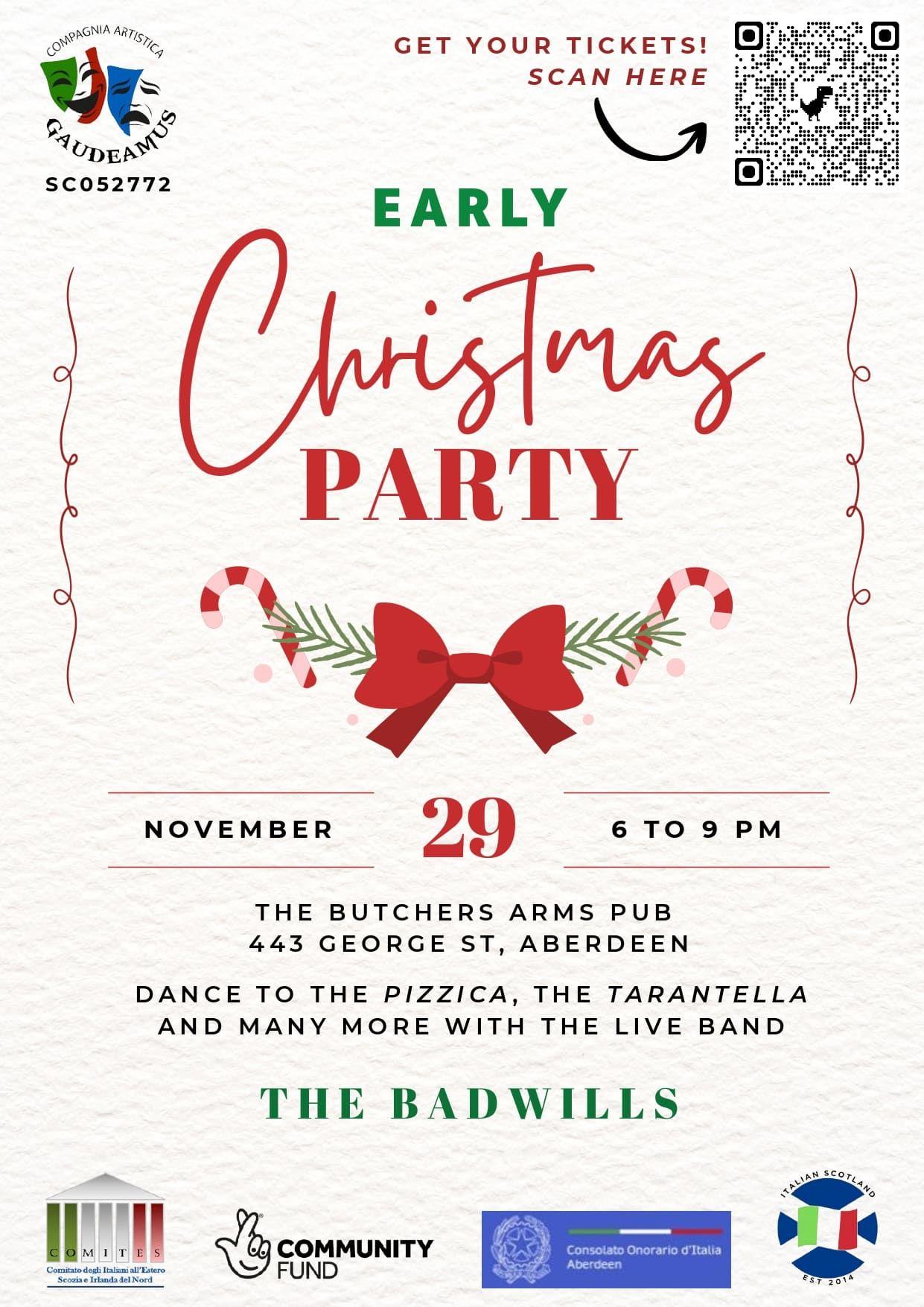 Early Italian Christmas Party — locandina